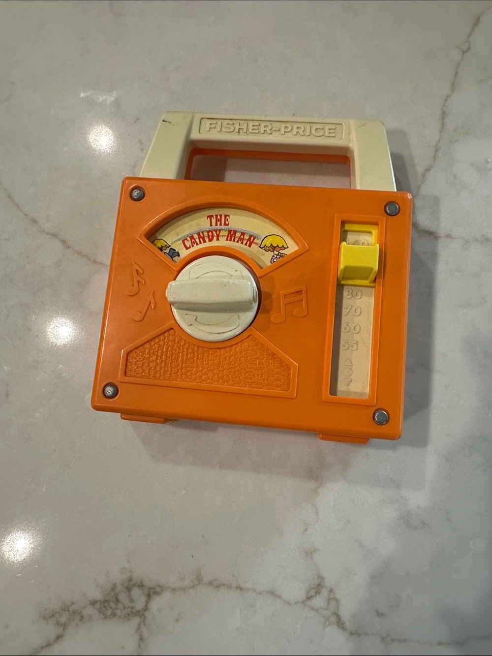 Vintage Fisher-Price Candy Man Music Box